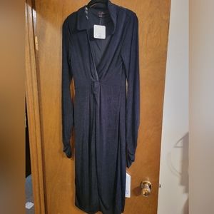 Nwt Black bodycon dress Large.